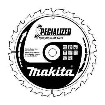 Makita B-09210 pilový kotouč 136x10mm, 36Z