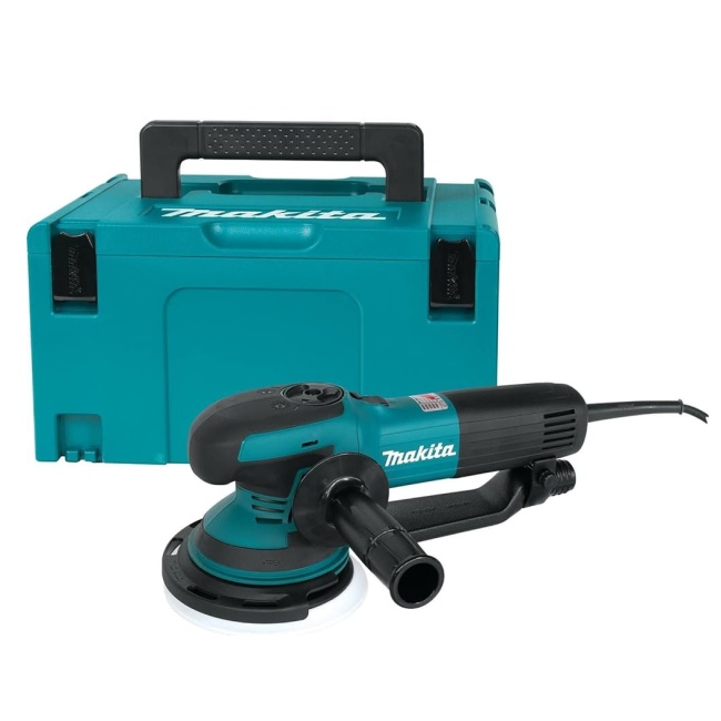 Makita BO6050J univerzální excentrická bruska s regulací 150mm 750W + systainer