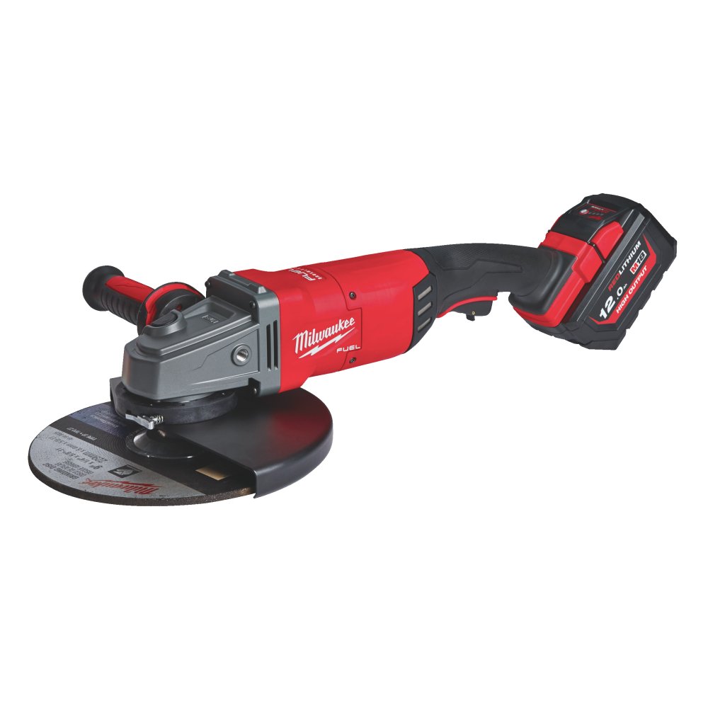 Milwaukee M18 FUEL™ FLAG230XPDB -121C 230 mm velká úhlová bruska s kolébkovým spínačem 4933464115