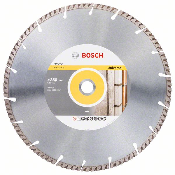 Bosch diamantový dělicí kotouč 350x25,4mm Standard for Universal 2608615071