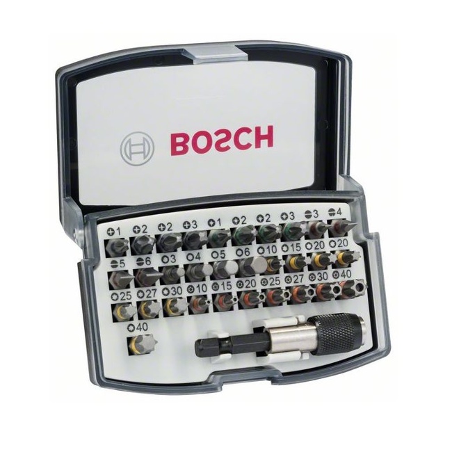 Bosch 32-dílná sada šroubovacích bitů 2607017319