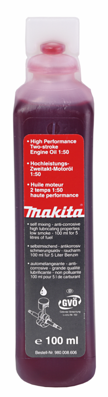 Makita 195957-9 olej  motorový 2 takt 100ml 1:50