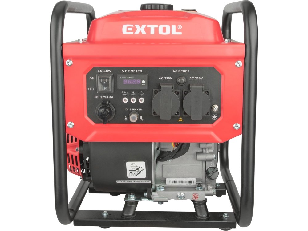 EXTOL PREMIUM 8895550 elektrocentrála digitální inventorová 3,5 kW