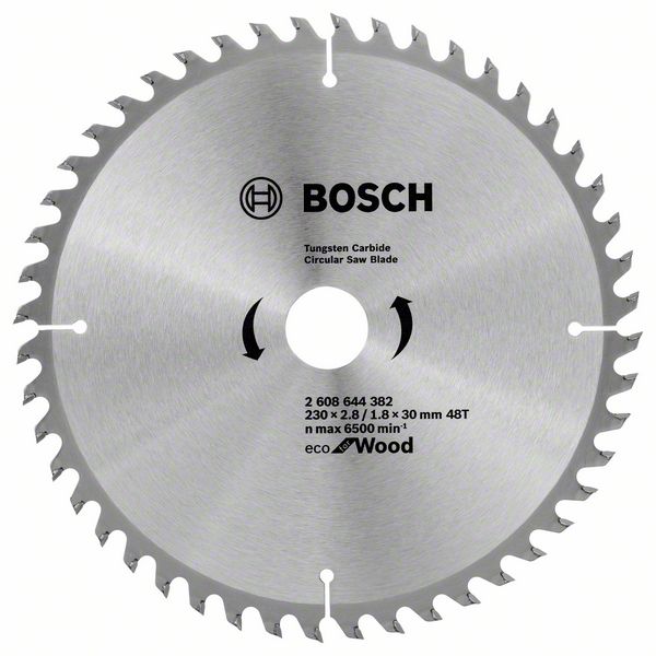 Bosch pilový kotouč Eco for Wood 230x2.8/1.8x30, 48T 2608644382