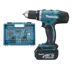 Makita DDF453SFX1 aku vrtací šroubovák s příslušenstvím Li-ion 18V/3,0Ah