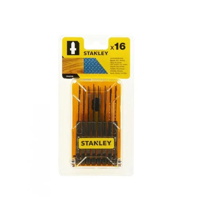 Stanley STA28160 sada pilových plátků na dřevo a kov 16ks Stanley STA28160 sada pilových plátků na dřevo a kov 16ks