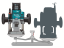 Makita RP001GM201 aku vrchní frézka s regulací Li-ion XGT 40V/4,0Ah,Makpac