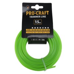 Procraft ZI-3/15 struna žací 3mm 15m hvězda