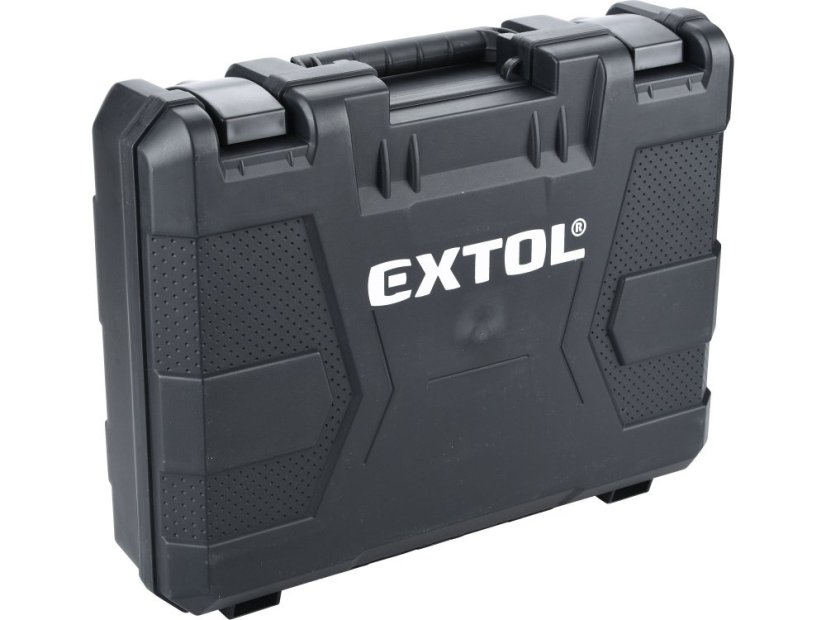 EXTOL INDUSTRIAL 8791801 vrtací šroubovák aku s příklepem SHARE20V, BRUSHLESS, 20V Li-ion, bez baterie a nabíječky