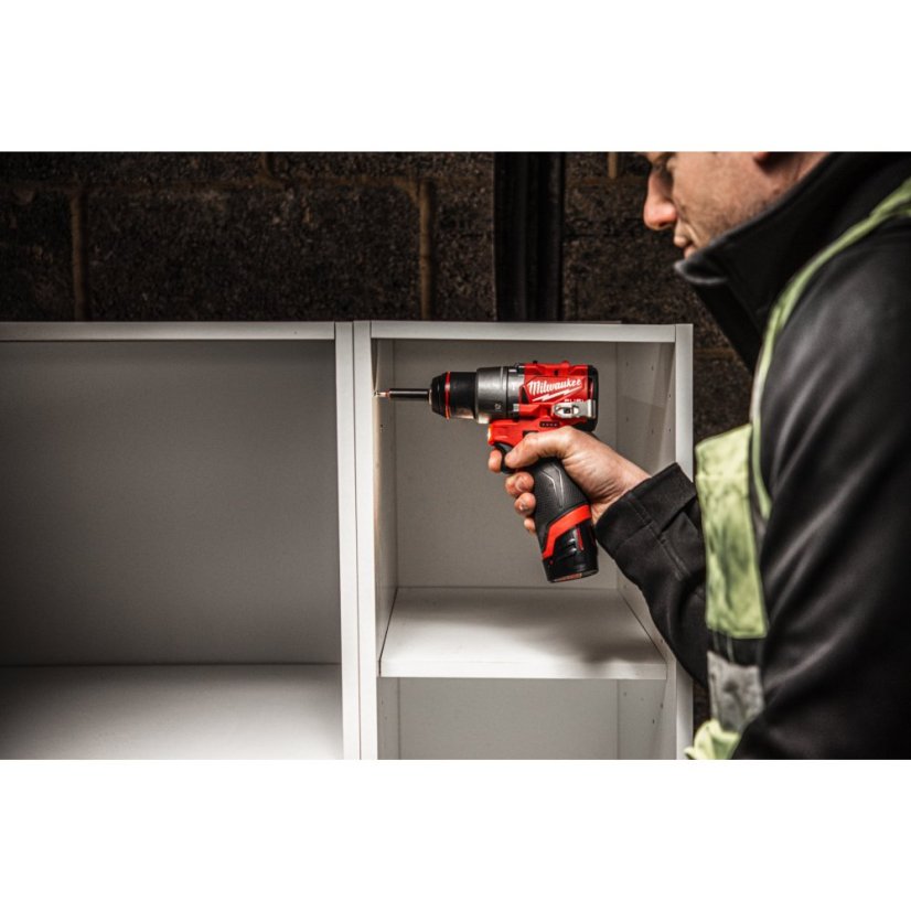 Milwaukee M12 FUEL™ FPD2-202X subkompaktní příklepová vrtačka 4933479868