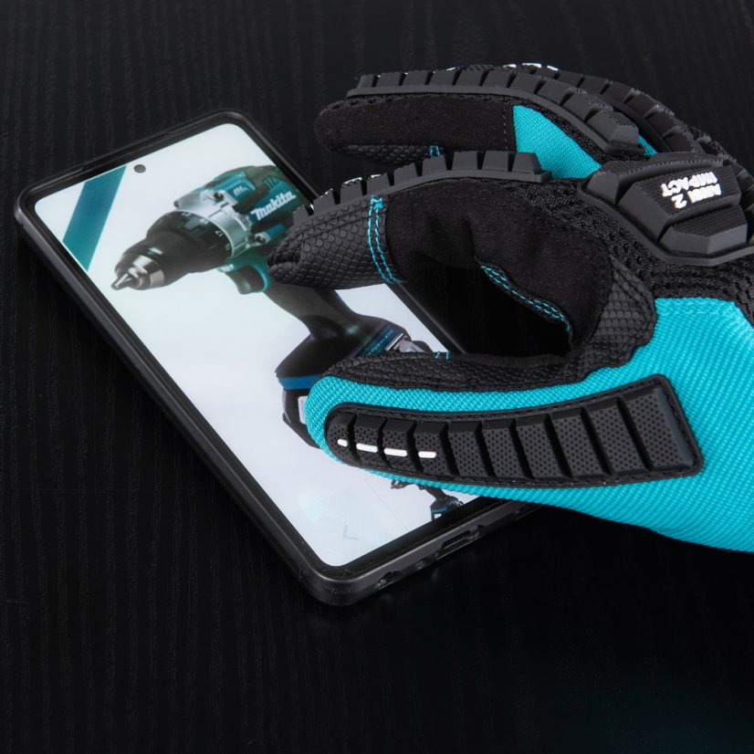 Makita P-84492 rukavice pracovní antivibrační, impact, velikost XXL/11