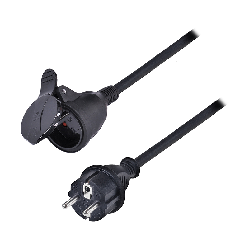 Solight PS37 prodlužovací přívod 20m, 1 zásuvka IP44, 3 x 2.5mm2, kabel guma-neopren H07RN-F
