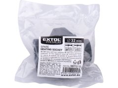 EXTOL PREMIUM 8897211D nástavec párový pro polyfúzní svářečku, ?32mm