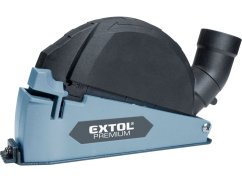 EXTOOL PREMIUM 8807026 kryt/adaptér odsávací pro řezání úhlovou bruskou 115/125mm