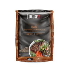 Weber 3401053 přírodní dřevěné pelety dub 8 kg