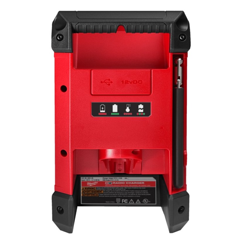 Milwaukee M12™ RCDAB+-0 rádio/nabíječka DAB+ 4933472114