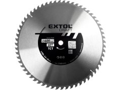 EXTOL CRAFT 19128 kotouč pilový s SK plátky, O 600x3,8x30mm, 60T