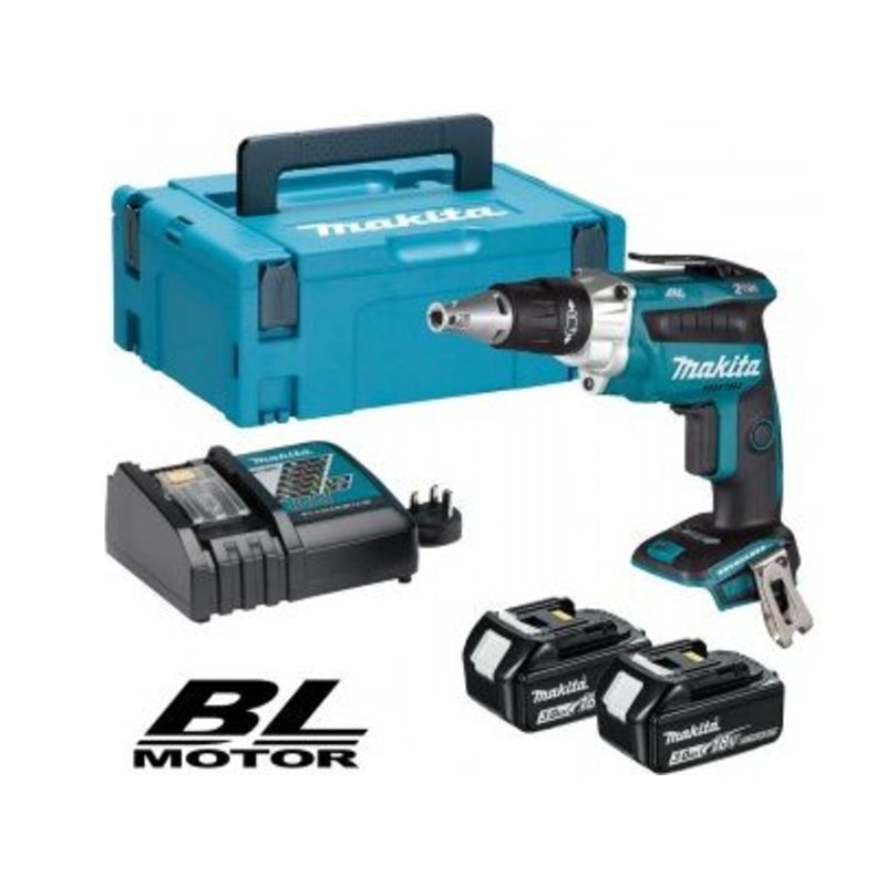 Makita DFS250RFJ aku šroubovák Li-ion 18V/3,0Ah, systainer