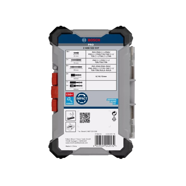 Bosch 36 dílná sada šroubovacích bitů PRO Impact 2608522517