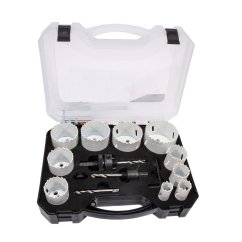 XTline M24751P 14 dílná sada vykružovacích bimetalových korunek 19-64 mm, plastový box