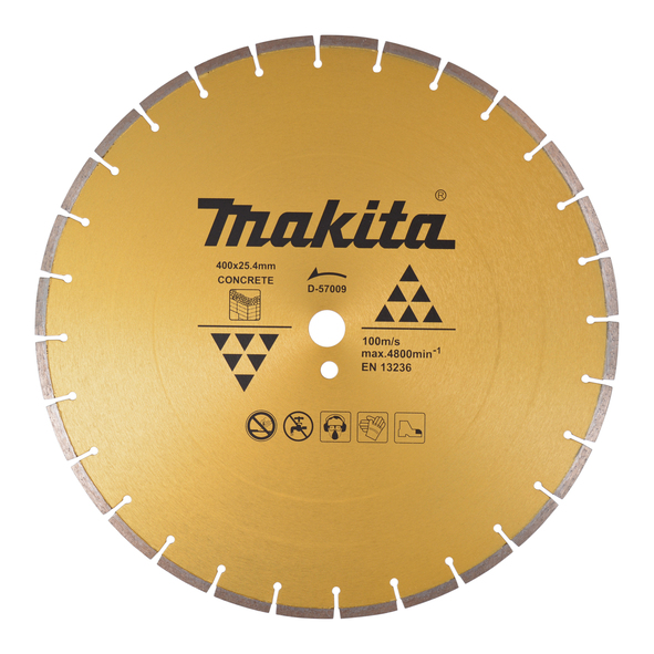 Makita D-57009 diamantový kotouč 400x25.4x7.5MM beton Makita D-57009 diamantový kotouč 400x25.4x7.5MM beton