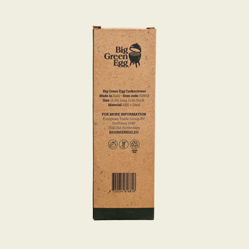 Big Green Egg vývrtka 818818