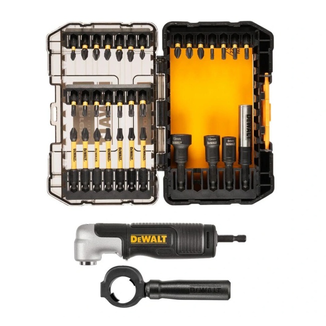 Dewalt DT70782 33 dílná sada bitů/ šroubovacích nástavců s pravoúhlým nástavcem FLEXTORQ edice McLaren