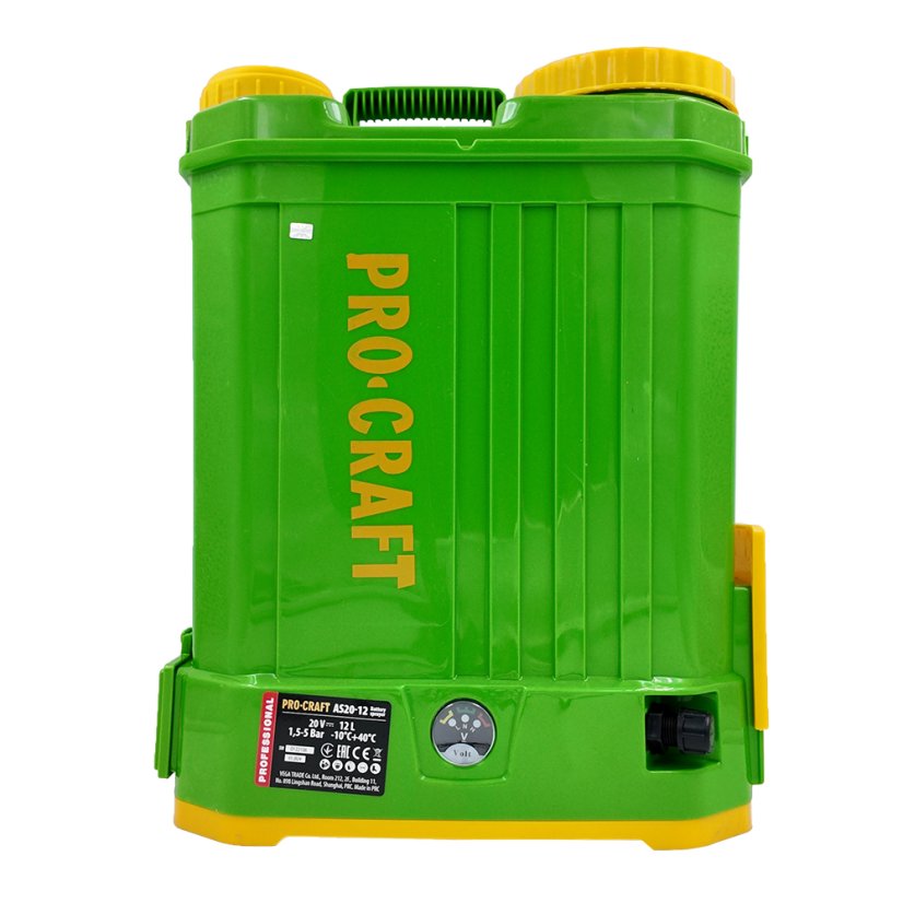 Procraft SAS20-12/20-2A/20-1 aku postřikovač Procraft AS20-12 sada s baterií 20V 2Ah a nabiječkou