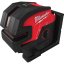 Milwaukee M12 CLL4P-0C křížový liniový laser se 4 body bez aku 4933479202