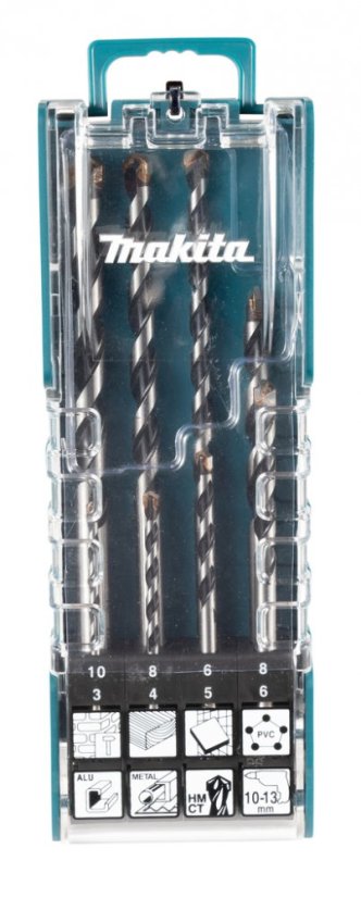 Makita E-15855 sada vrtáků univerzálních 8 ks Makita E-15855 sada vrtáků univerzálních 8 ks
