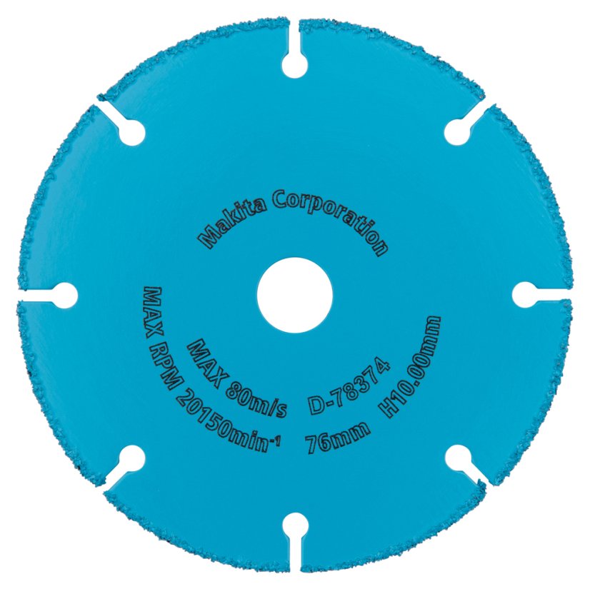 Makita D-78374 kotouč řezný univerzál 76x1.7x10mm pro DMC300=oldD-74837