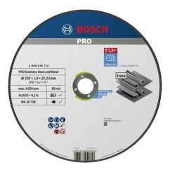 Bosch 230x1,9mm řezný kotouč pro Stainless Steel and Metal rovný 2608619773