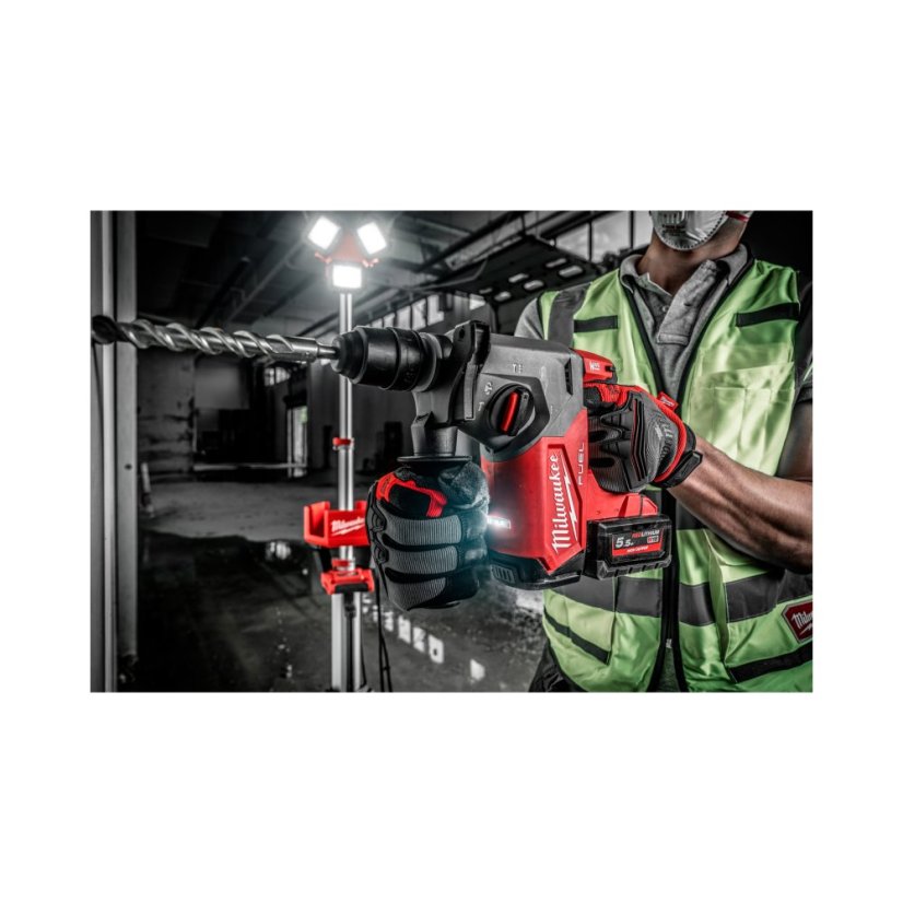 Milwaukee M18 FUEL™ FHX-552X 4-režimové kladivo 26 mm SDS-PLUS se sklíčidlem FIXTEC™ 4933478889