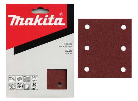 Makita P-33118 brusný papír 114x102 K100,  bal. 10ks