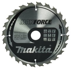Makita B-32253 kotouč pilový dřevo MAKFORCE 210x2.4x30mm 24Z