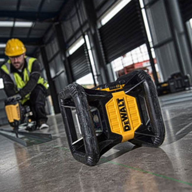 DeWALT DCK374D1R 18V sada rotačního laseru