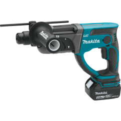 Makita DHR202RTJ aku kombinované kladivo Li-ion 18V/5,0Ah