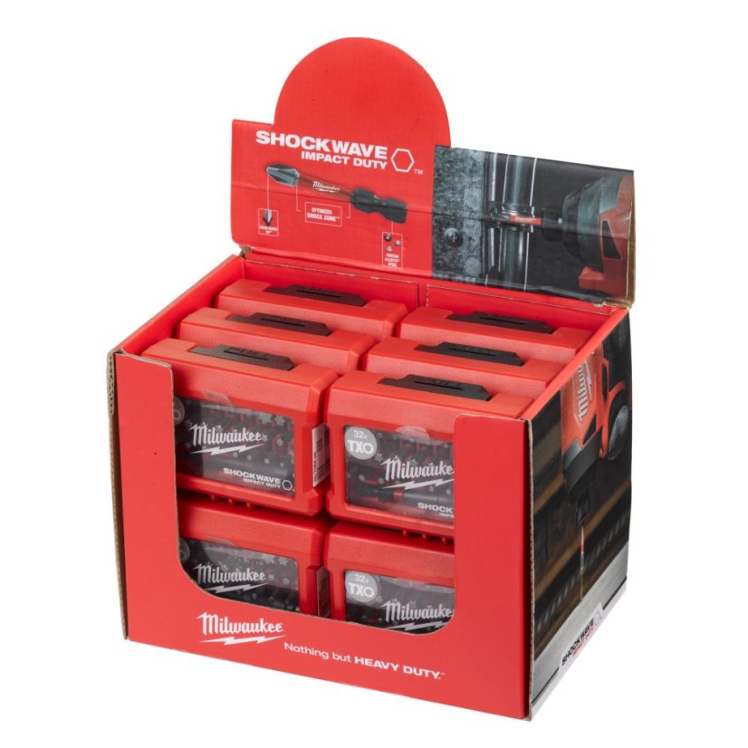 Milwaukee sada bitů Shockwave™ Impact Duty 32 ks 4932464240