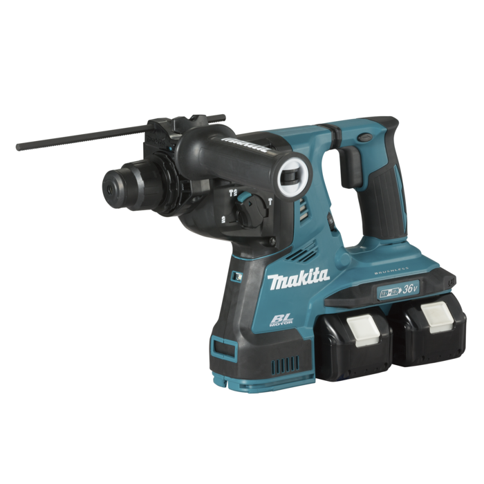 Makita DHR280PT2J  aku kladivo Li-ion 2x18V/5,0Ah, systainer