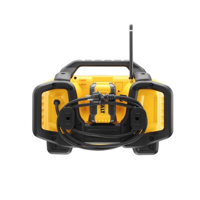 Dewalt DCR027 aku, síťové stavební rádio DAB, Bluetooth bez aku