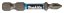 Makita E-25993 torzní bit PZ1 Impact Premier (E-form) 50mm 10 ks