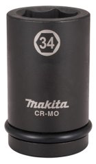Makita E-24723 klíč nástrčný hluboký 1", čtyřhran, 34x90 mm