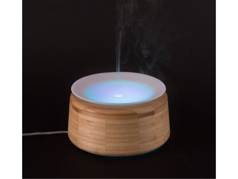 Nature7 569612 aroma difuzér BASE - ZÁKLADNA, osvěžovač a zvlhčovač vzduchu, bambus