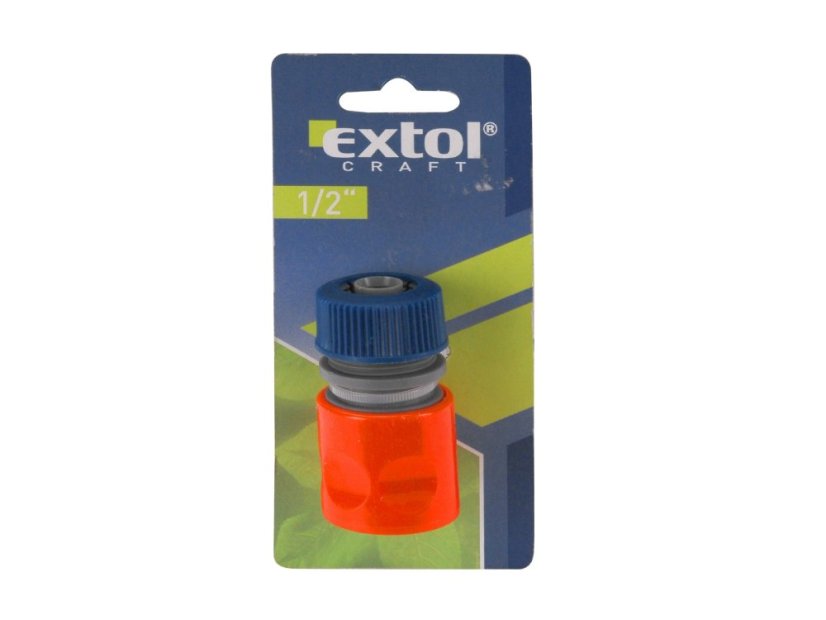 EXTOL CRAFT 70102 rychlospojka na hadici, 1/2" STOP ventil