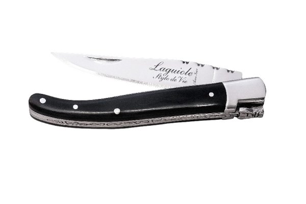 Laguiole Luxury - kapesní  nůž, rukojeť černý eben