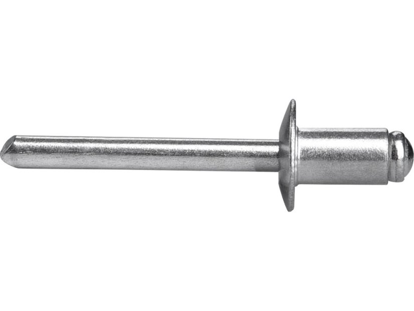 EXTOL PREMIUM 8813878 nýty trhací hliníkové sada 250ks, O 6,4x19mm plochá hlava