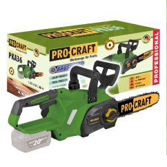 Procraft PKA36 aku řetězová pila 25cm 20 V bez aku