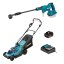 Makita DLX2583T aku set DLM330 aku sekačka a DHW180 aku tlaková myčka Li-ion 18V LXT 1x5Ah