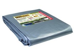 Procraft ST8x12 200g/m2 nepromokavá plachta s oky 8x12 m stříbrná