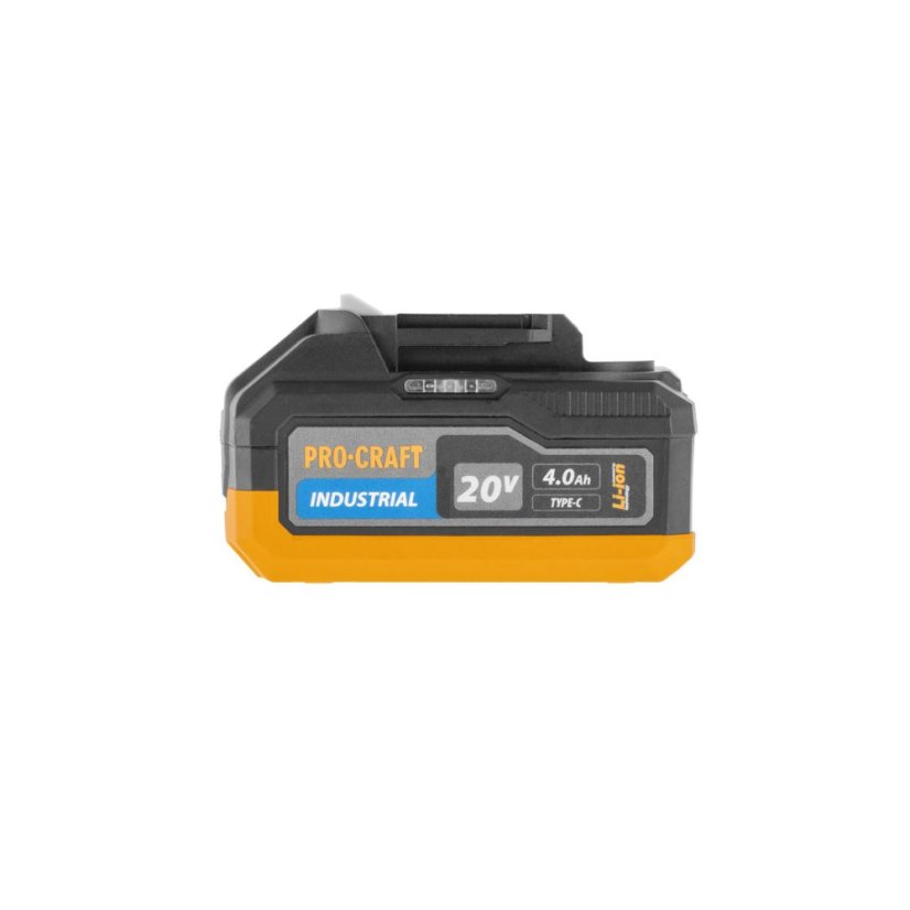 Procraft Industrial SCD20C-BB/20/4 Industrial/C20/2/BI500  Sada aku vrtací šroubovák s příklepem  CD20C + 1x aku bateri 20 V 4 Ah, nabíječka C20/2 a taška BI500